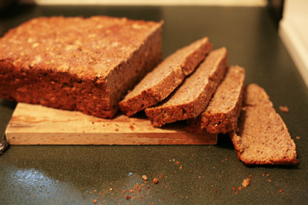 baking-bread 12 grain no yeast bread loaf