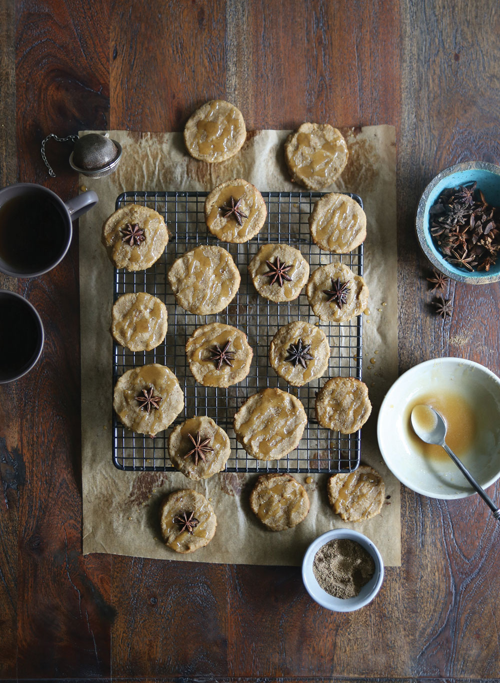 Chai Spiced Protein Cookies