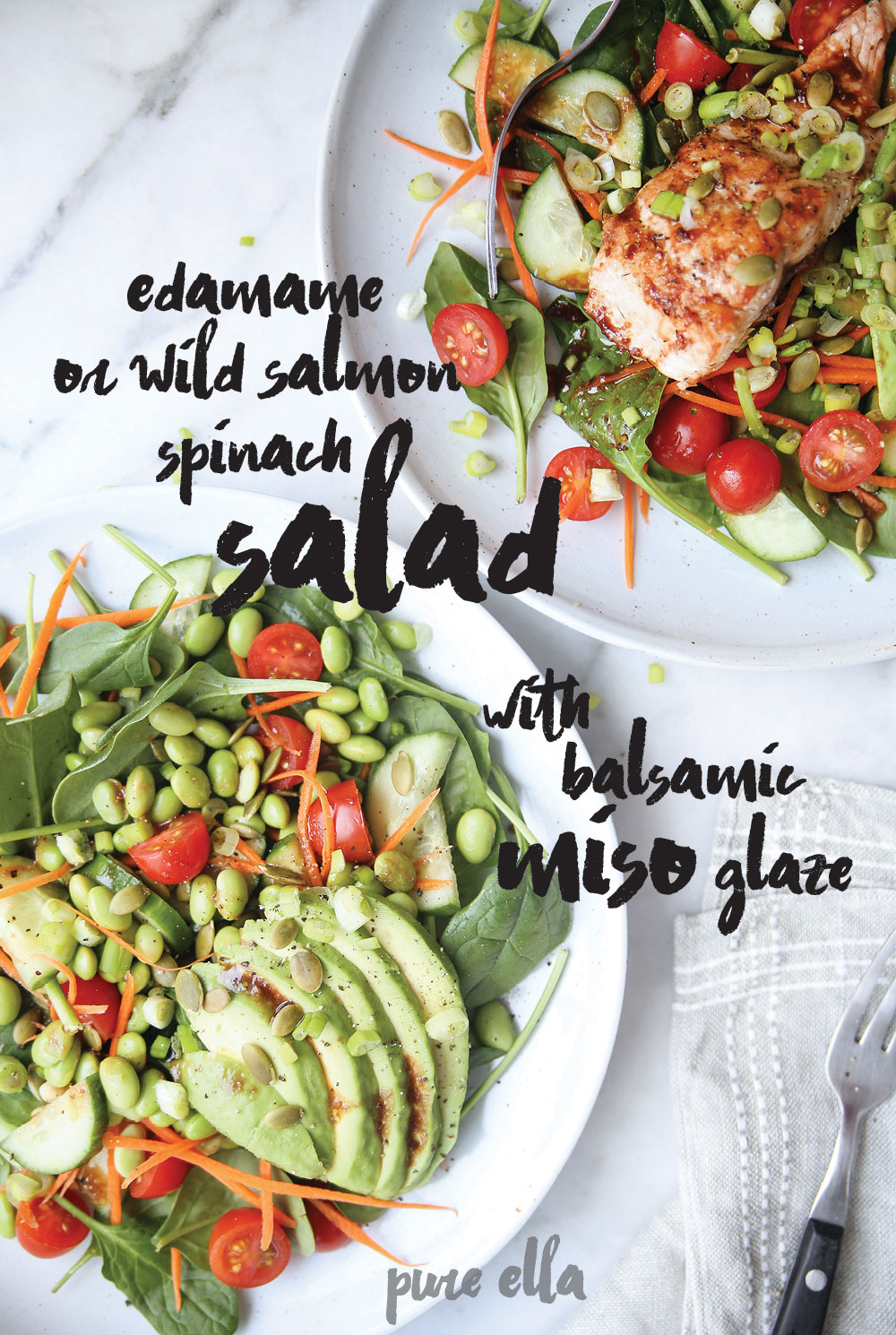 edamame-wild-salmon-spinach-salad