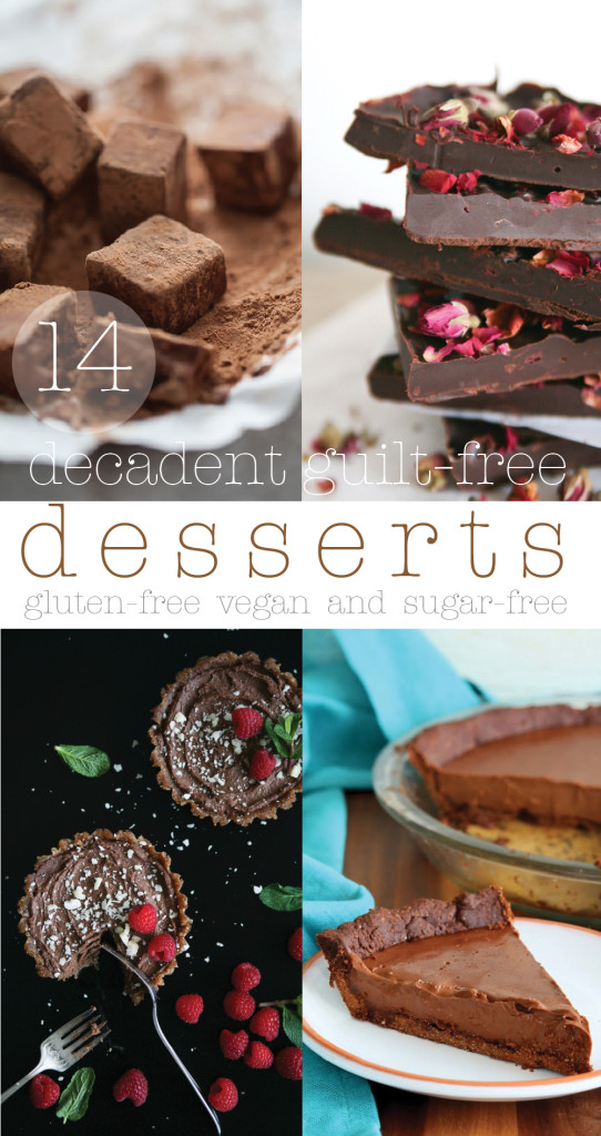 14 Decadent Guilt free sugar free Desserts - Pure Ella