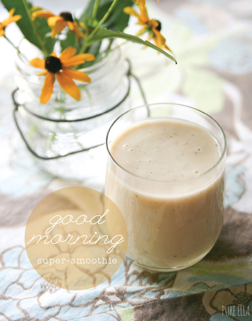 Good Morning Super-Smoothie : a vegan breakfast smoothie with ...