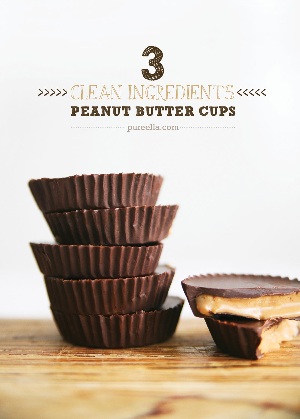 Double Chocolate Peanut Butter Cups 85% Dark Chocolate