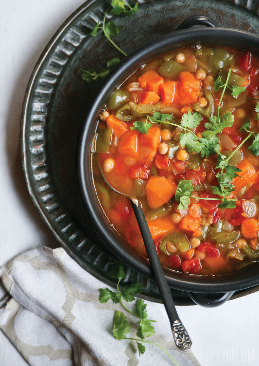 Vegetable and Chickpea Moroccan Stew | vegetarian/vegan and gluten-free ...