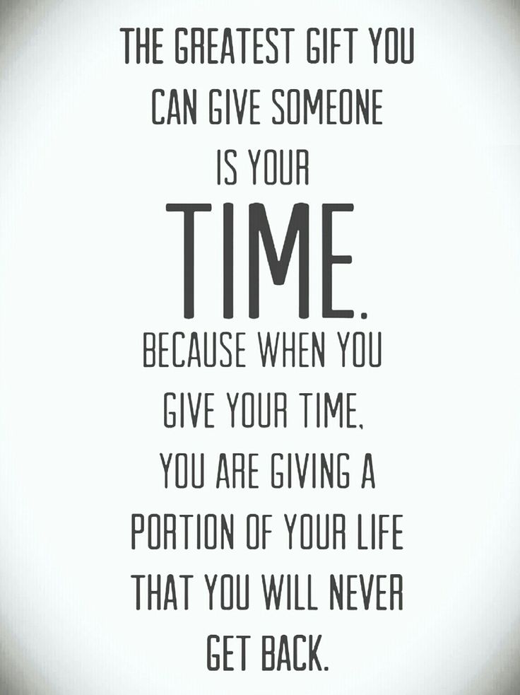 Monday Motivation The Gift of Time